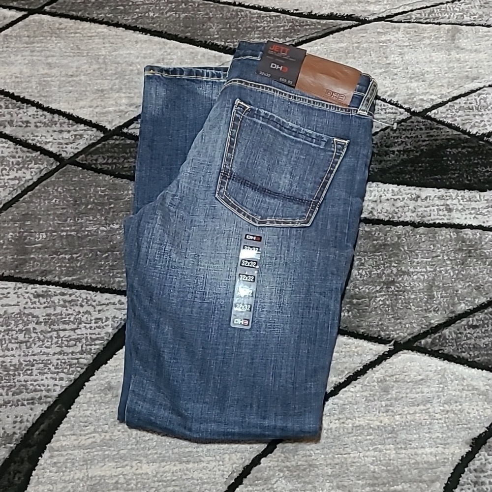 DH3 JETT SLIM FIT STRAIGHT LEG DENIM JEAN